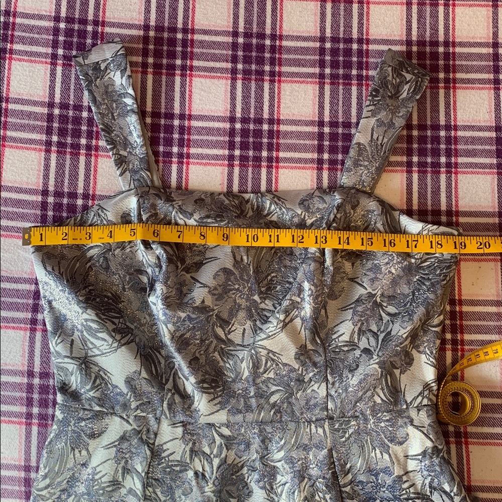 Melanie Lyne Floral Print Dress with Square Neckline - Picture 15 of 17